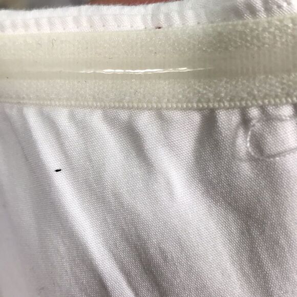 Lilly Pulitzer White cotton Ruched & embroidered Strapless dress size 2 like new - Picture 8 of 8